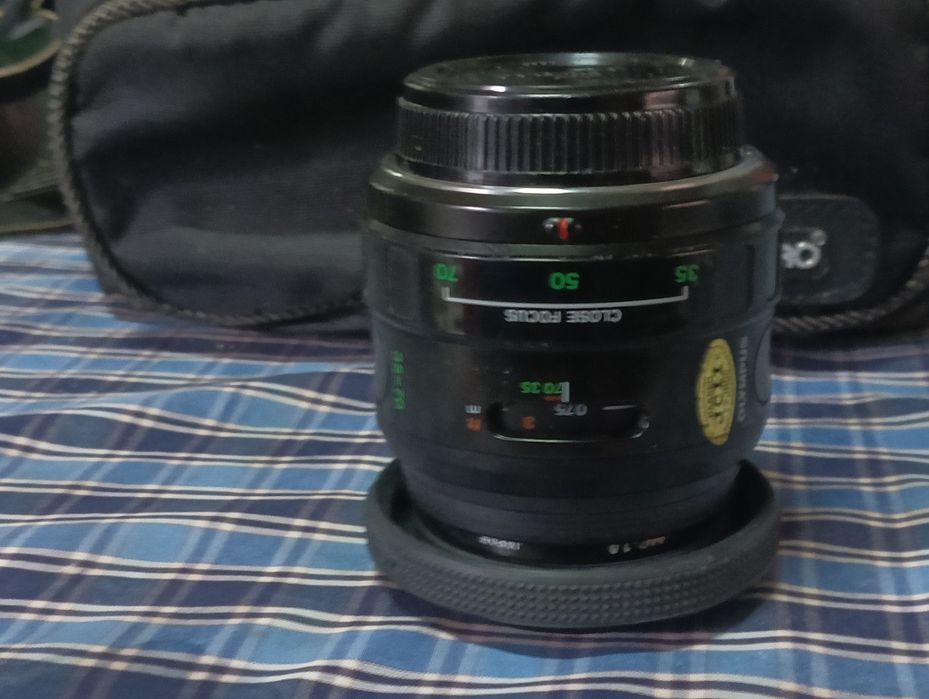 Olympus OM101 + 2 Objetivas + Mala – Excelente oportunidade para coleção ou fotografia analógica