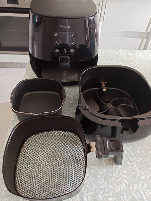 Fritadeira sem óleo Philips AirFryer XL HD926X Black Usado Bom estado! Excelente Oportunidade!
