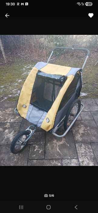 Wózek przyczepka rowerowa