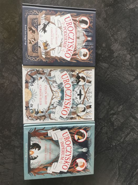 Książka uroczysko imperium podziemie kronik lasu colin melody