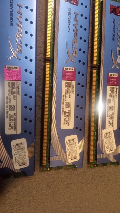 Pamięć 3x2 GB Kingston DDR3