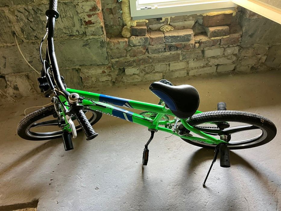 Rower BMX dziecięcy 20” – stan bardzo dobry, zielony