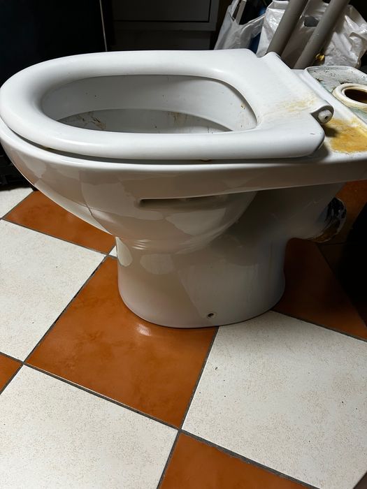 Унітаз (бу туалет для ремонта) унитаз на дачу Cersanit Церсанит бачок