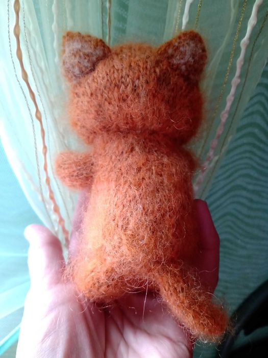 Котик котофейко в'язаний