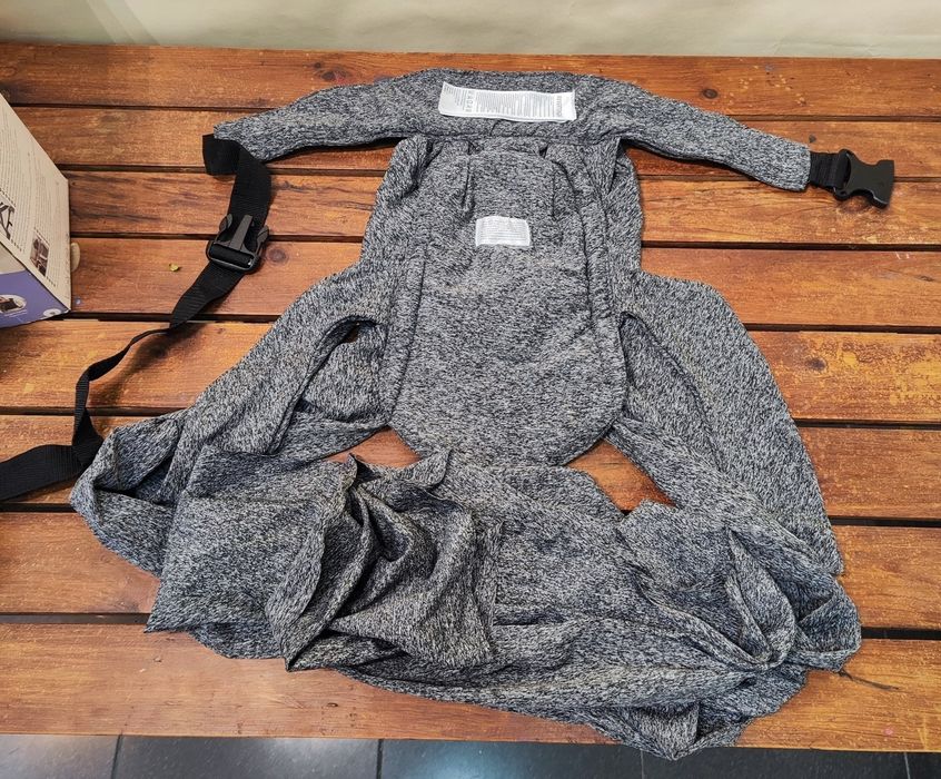 Marsúpio Boppy ComfyFit cinzento — sem uso, com caixa e bolsa