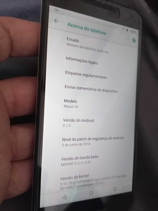 telemovel smartphone google nexus 5x