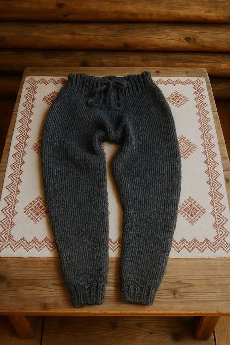 Getry z wełny owczej (spodnie)