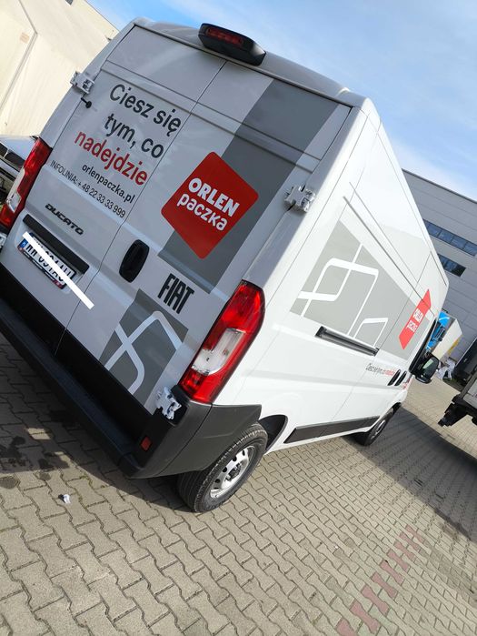 Orlen paczka oklejanie busów