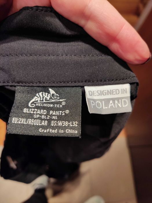 Spodnie Helikon czarne r. XXL