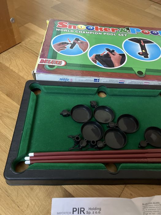 Gra mini Bilard: Snooker&Pool Kehongsheng,stan idealny,unikatowa gra!