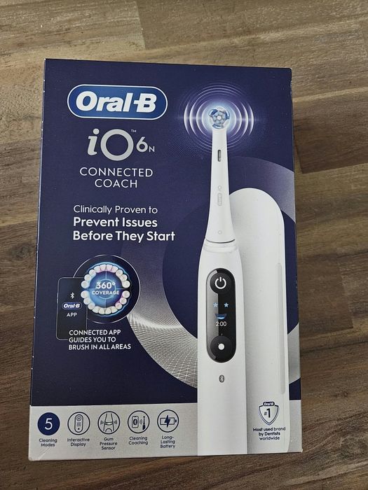 Oral-b iO6 szczoteczka elektryczna nowa