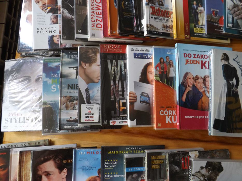 Kolekcja dla kolekcjonera 100 tytułów dvd w folii