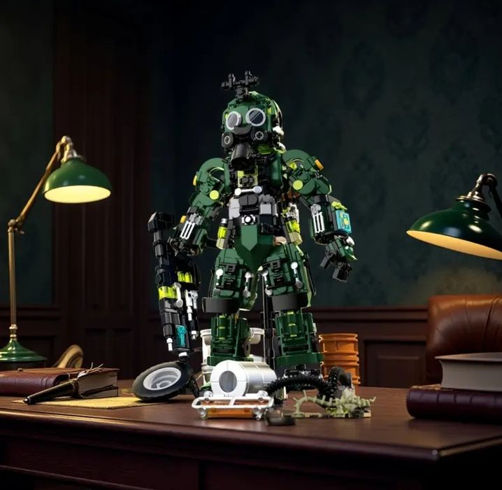 Конструктор Подарочный Xeno Striker 1271 блоков Lego в Коробке !