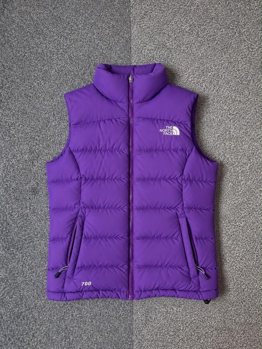 The North Face 700 kamizelka damska puchowa fioletowa Purple XS