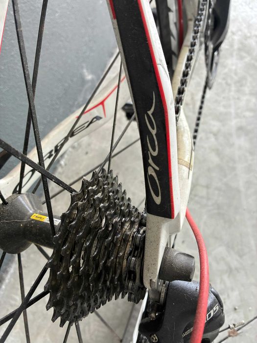 Bicicleta Orbea Orca c/ rodas Mavic e medidor de potência