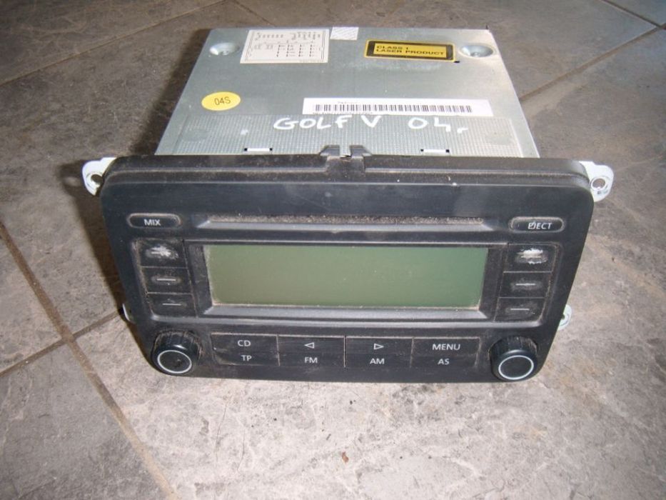 GOLF V  radio cd 1k0035186l