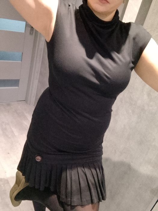 Plisowana sukienka L 40 Miss Sixty