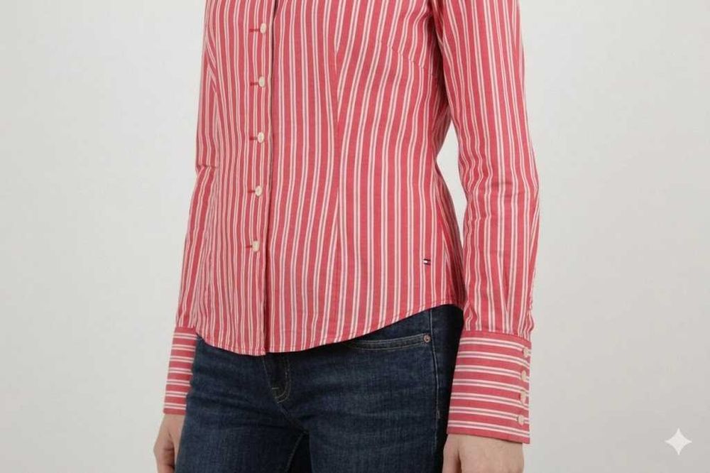 Tommy Hilfiger рр 8 M рубашка из хлопка