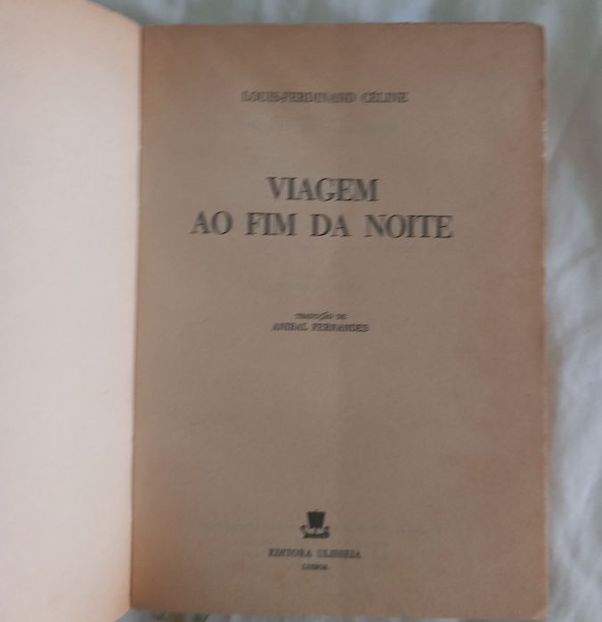 Louis-Ferdinand Céline- Viagem ao Fim da Noite [Ulisseia; 1966] [trad. Anibal Fernandes]