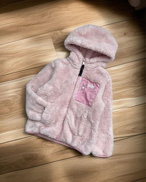Хутряна кофта, толстовка DKNY на дівчинку 5-6 років