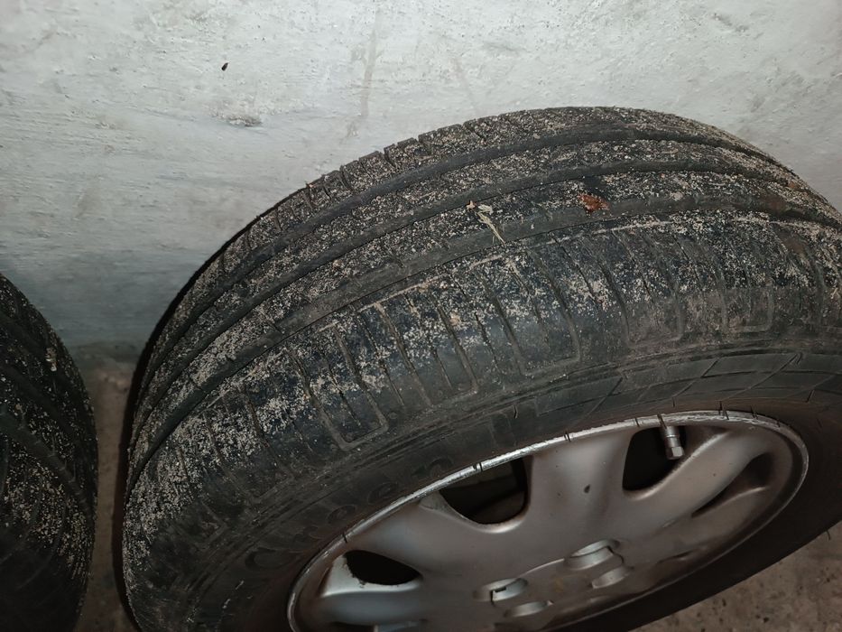 4 Koła Alufelgi opel astra  185/65 r14 letnie  dobry bierznik