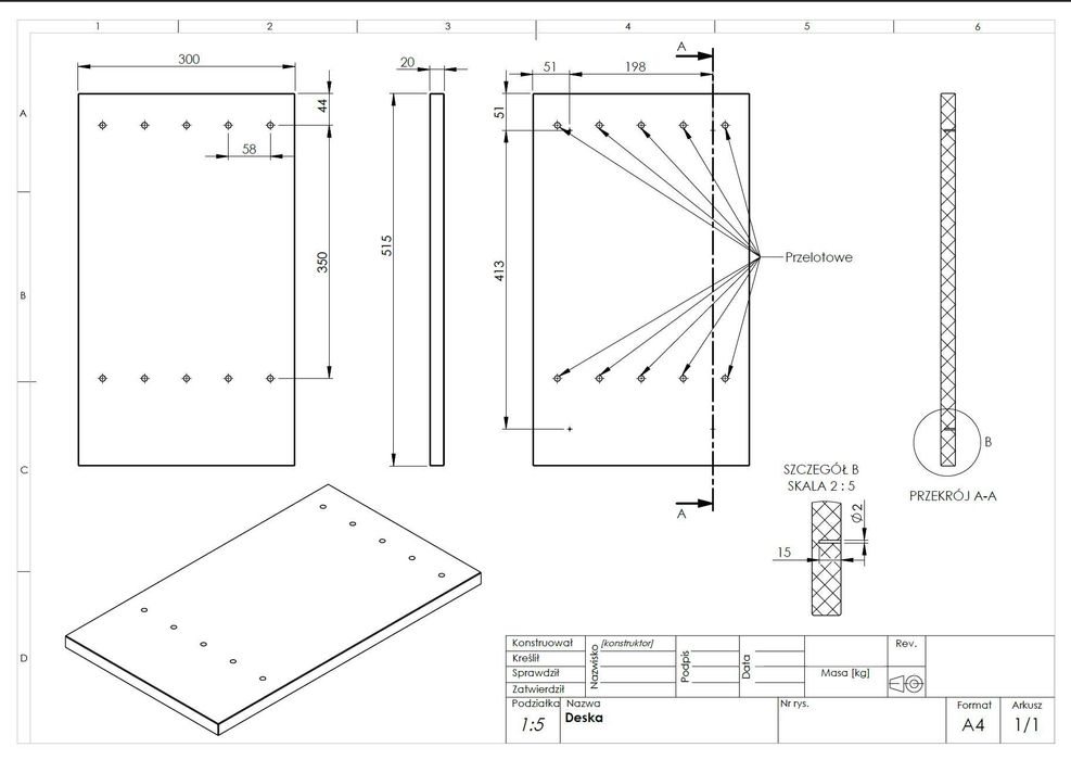 Usługi CAD – projekty CAD, modele STEP, rysunki techniczne