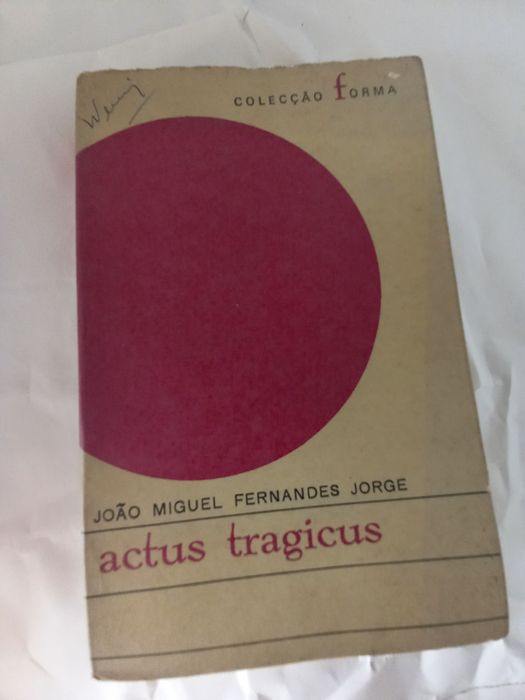 João Miguel Fernandes Jorge primeira edição