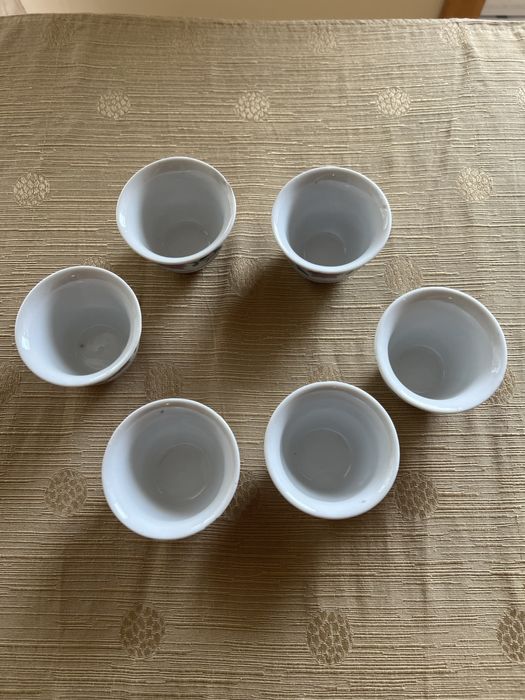 Conunto de 6 chavenas de sake