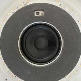 2 Candeeiros de Teto Led INSPIRE VIZZINI 3200 lm MUSIC Branco