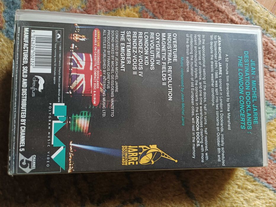 Jean-Michel Jarre VHS