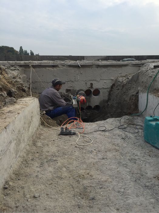 Алмазная резка и сверление бетона