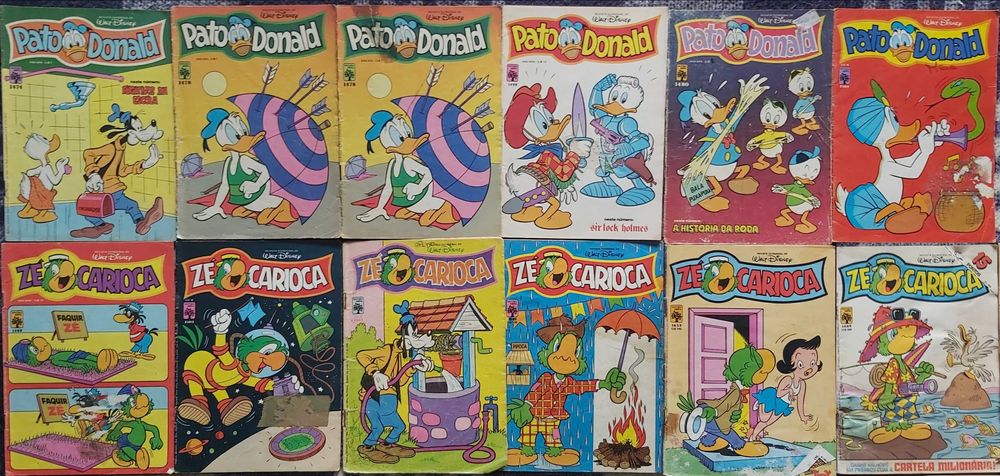 Pato Donald e Zé Carioca (Abril - BR]