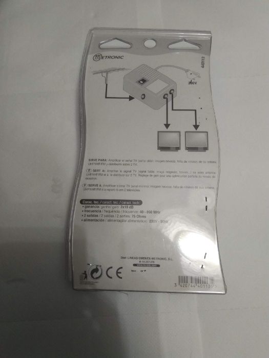 Amplificador TV Metronic