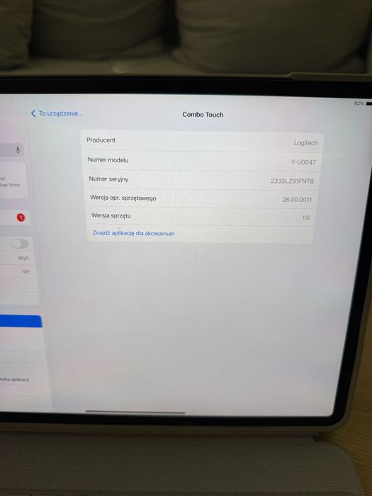 iPad 12.9 4 Gen // 256Gb Cellular + Logitech Combo touch