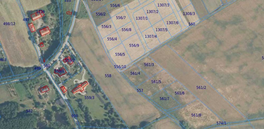 Działka budowlana Lutomia Górna uzbrojona Okazja 1500m2.