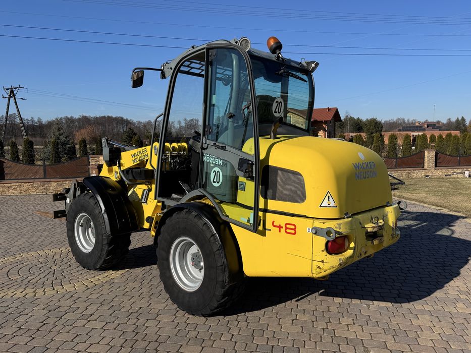 Wacker Neuson WL48 Łyżka + Widły Ładowarka kołowa Faktura Vat