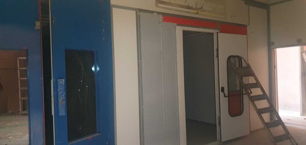 Estufa e forno de lacagem