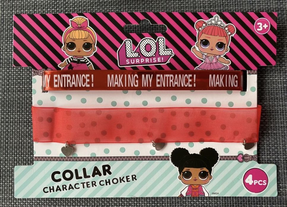 Biżuteria L.O.L. Surprise! z LOL OMG 2szt. nowe