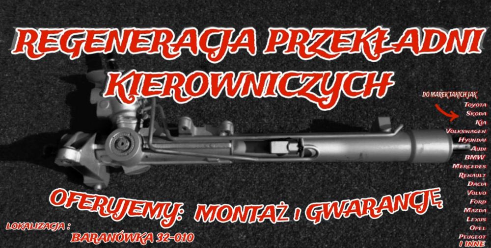 Przekładnia kierownicza maglownica master ll regeneracja gwarancja