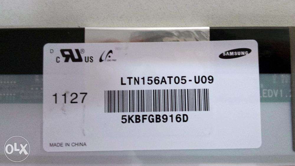 LCD Display 15.6 LED 1366x768 40 pinos usado