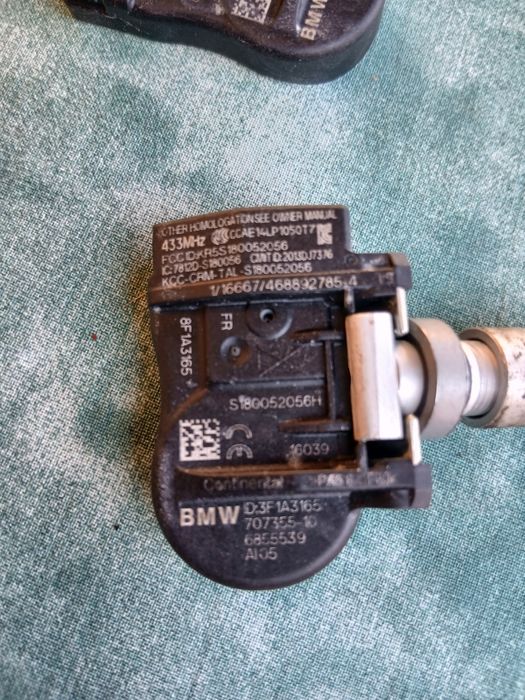 Czujniki cisnienia opon BMW