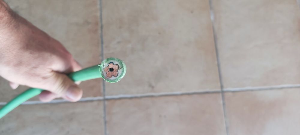 Cabo elétrico 5 G x 2.5