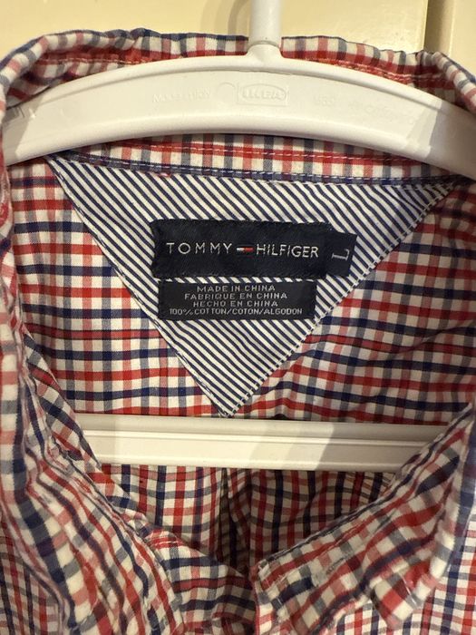 Koszula męska rozmiar L, Tommy Hilfiger, lekko używana