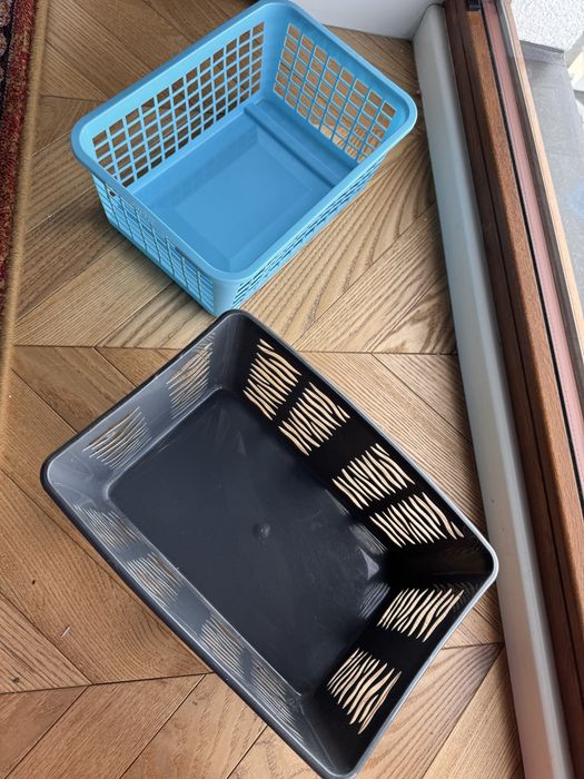 Koszyki plastikowe 3 sztuki  za 10 zł