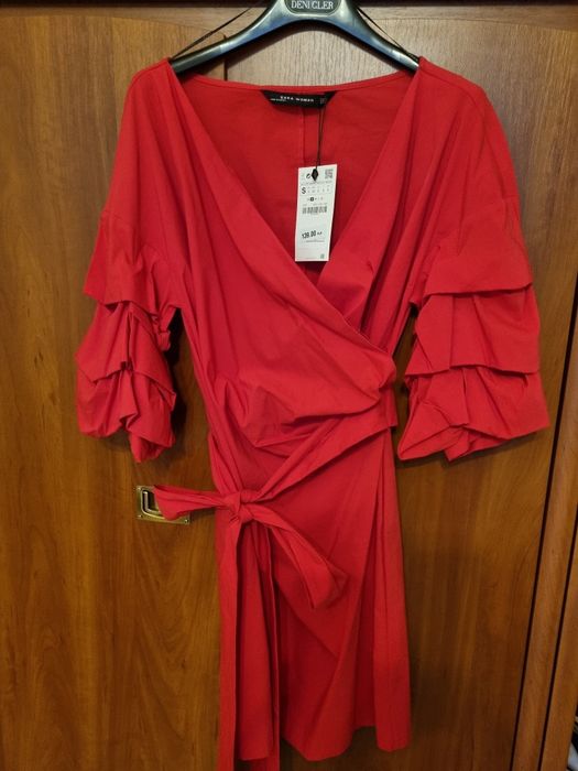 Zara meksykańska sukienka