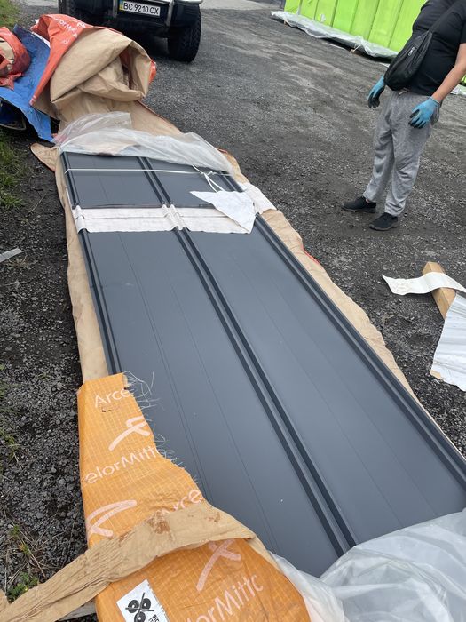 Фальцева крівля профнастил металопрофіль