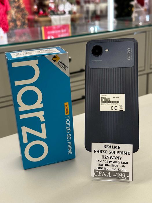 Realme Narzo 50i Prime 3/32GB Topcase Vivo *Raty 0%
