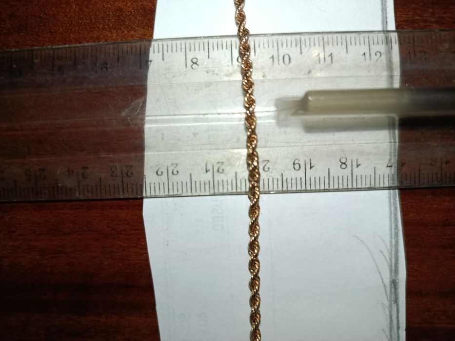 Золотий браслет 18 см 1,77 г