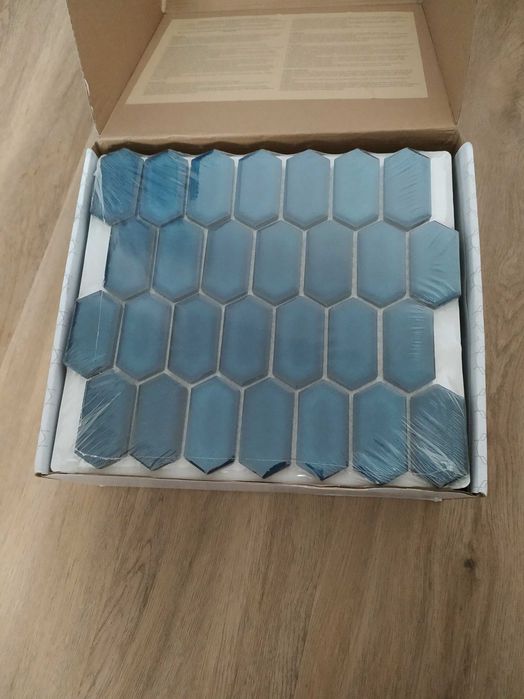 Płytki ceramiczne rawdecor heksagonalne głębia oceanu