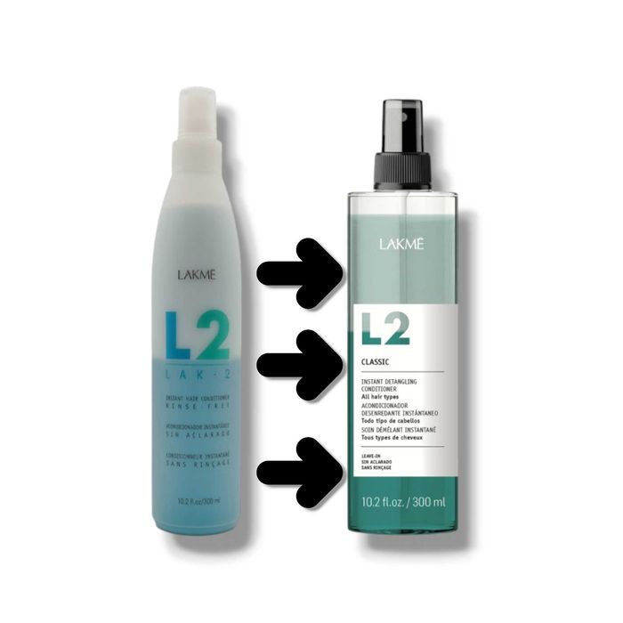Lakme Lak-2 L2 hair Conditioner 300мл двофазний кондиціонер незмивний